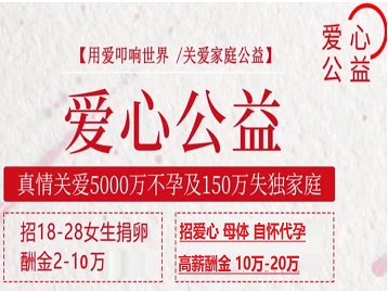 惠水捐卵助孕生子 爱心志愿者招募